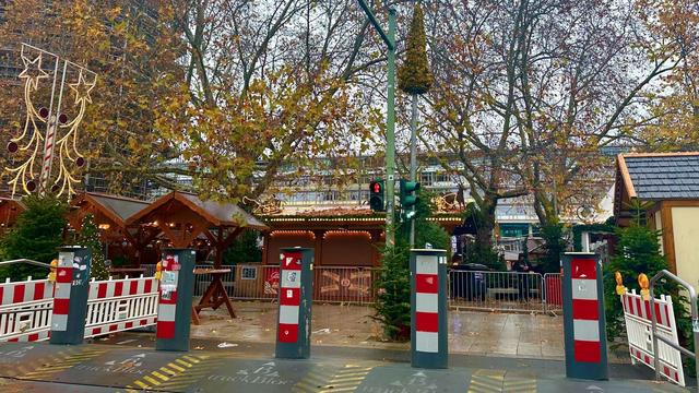 Adventszeit: Weihnachtsmarkt an Gedächtniskirche verstärkt Sicherheit