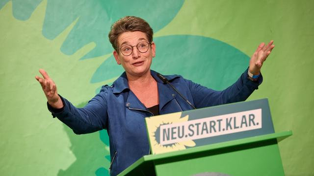 Landesparteitag: Grünen-Vorsitzende Erdmann verabschiedet sich nachdenklich
