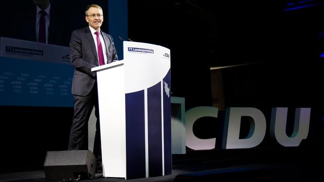 Parteitage: Günther als CDU-Landeschef wiedergewählt