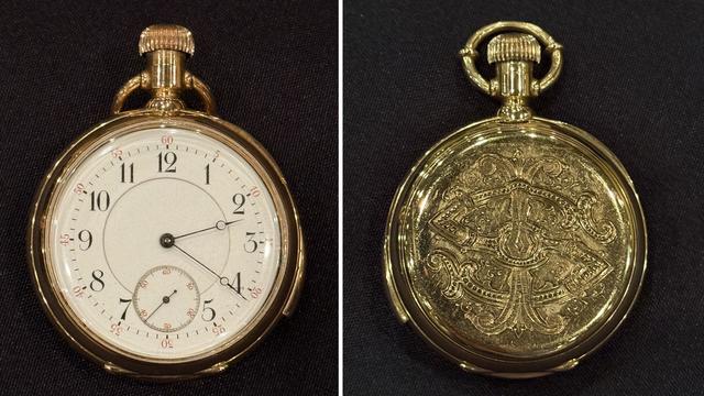Spektakuläre Titanic-Auktion: Golduhr von Titanic-Paar für 2 Millionen Euro versteigert