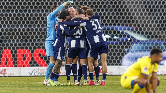 Hertha Berlin beleži peto zaporedno zmago, a ostaja prizemljena glede lestvice