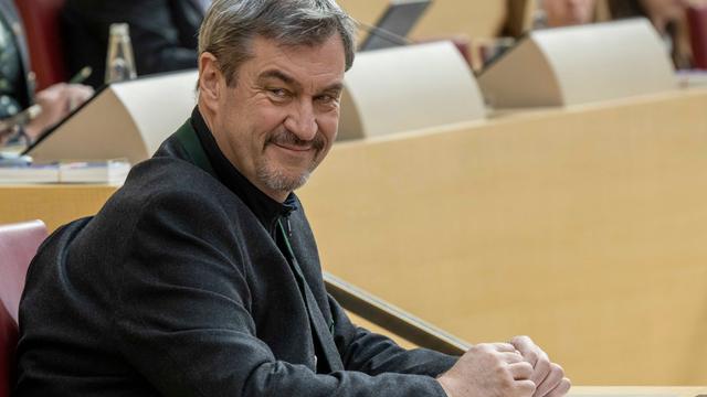 Söder v bavarskem parlamentu predstavil vladno izjavo o novem proračunu