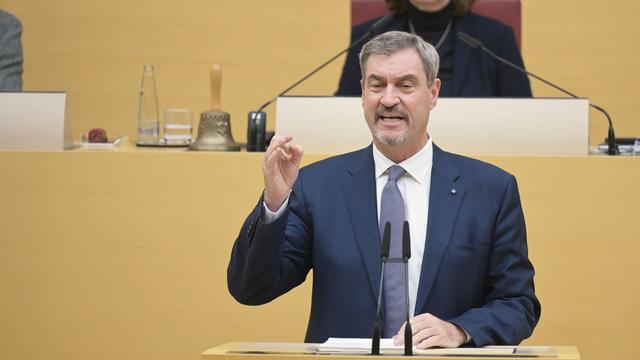 Regierungserklärung: Söder verteidigt Komplett-Aus für Familiengeld