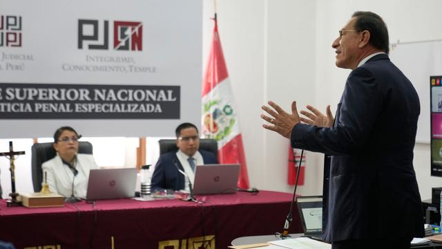 Justiz: Korruption: 14 Jahre Haft für Perus Ex-Präsident Vizcarra