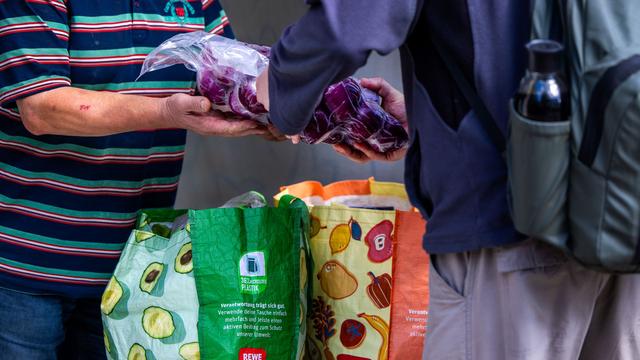 Lebensmittelspenden: Aufnahmestopp bei einem Viertel der Tafeln