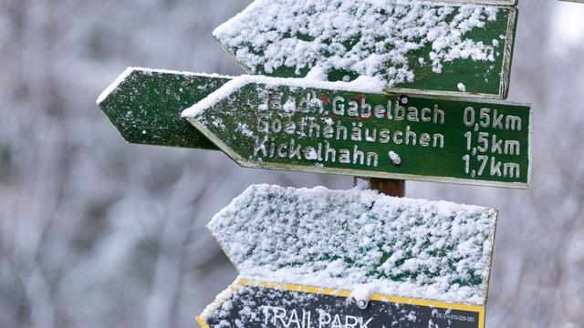 Adventswochenende: Bis zu 23 Zentimeter Schnee im Thüringer Wald