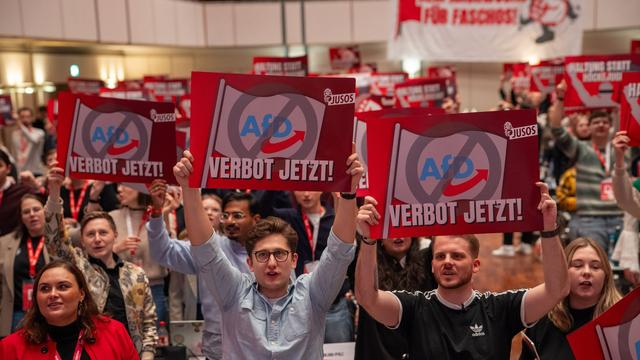 Partei-Nachwuchs: Jusos protestieren gegen Gründung von AfD-Jugendverband