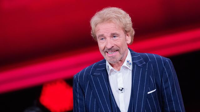 Moderator nimmt Schmerzmittel: Thomas Gottschalk: 