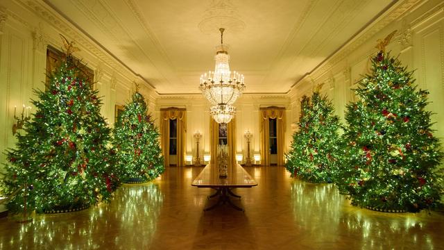 Weihnachten im Weißen Haus: Melania Trump präsentiert Weihnachtsdeko im Weißen Haus
