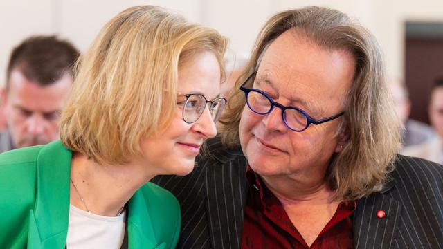 Merz kommt nach Thüringen: Thüringer BSW kritisiert vor Kanzlerbesuch Rüstungsausgaben