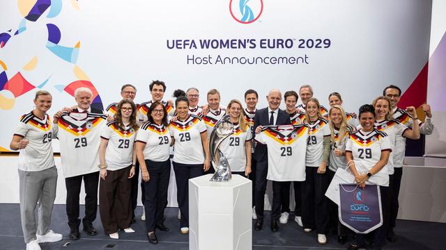Vergabe durch UEFA: "Gänsehautmoment": EM 2029 in Deutschland