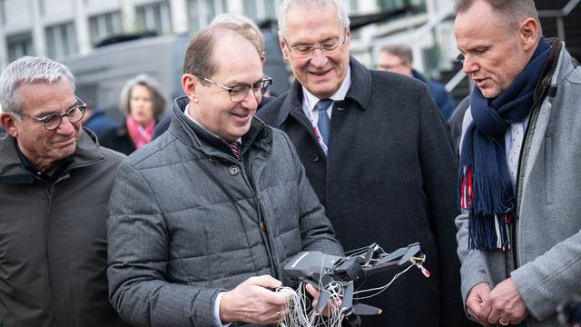 Konferenz in Bremen: Innenminister wollen bei Drohnenabwehr eng zusammenarbeiten
