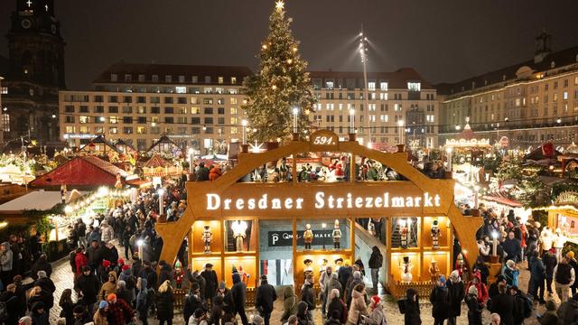 In Dresden: Polizei warnt vor Taschendieben auf dem Weihnachtsmarkt