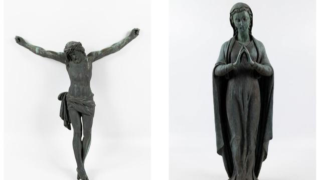Kriminalität: Bronzestatuen von Friedhöfen? - Polizei bittet um Hinweise