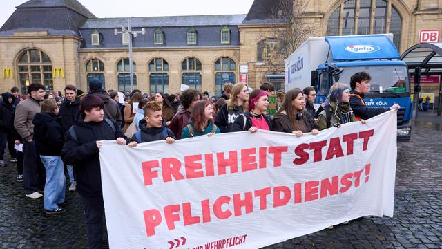 Demonstrationen: Proteste gegen Wehrdienst in Rheinland-Pfalz