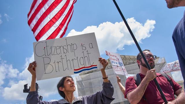 US-Justiz: Supreme Court wird über US-Geburtsrecht verhandeln