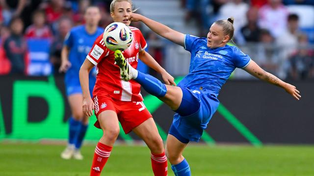 Fußball-Bundesliga der Frauen: Aufholjagd ohne Erfolg: RB-Frauen verlieren in Leverkusen