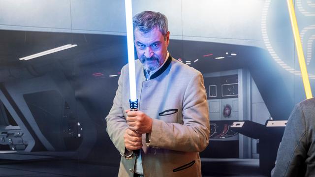 Landtagswahl: Söder über Würste und Lichtschwerter