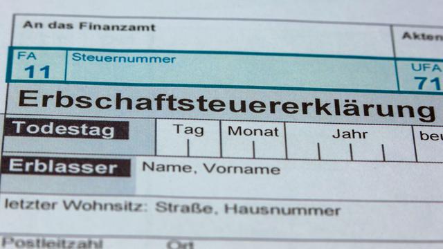 Steuern: Höhere Einnahmen durch Schenkungs- und Erbschaftssteuer