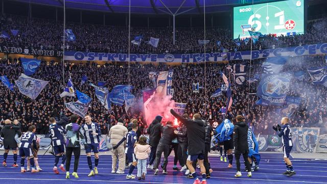 DFB-Pokal: Leitls Wunsch erfüllt: Hertha im Pokal daheim gegen Freiburg