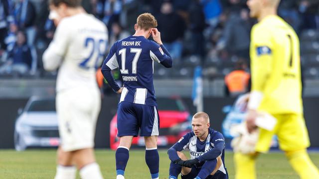 2. Fußball-Liga: Nach Pokal-Gala: Kater für Hertha gegen Schlusslicht FCM