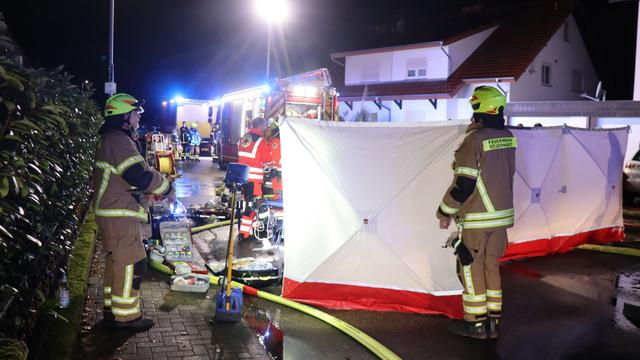 Kriminalität: Zwei Menschen sterben bei Brand in Wohnhaus