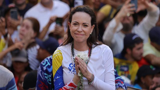 Konflikt in Venezuela: Pressekonferenz mit Friedensnobelpreisträgerin verschoben