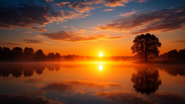 Siegerbild aus Niedersachsen: "Schönster Sonnenaufgang" - Region Hannover ziert Briefmarke