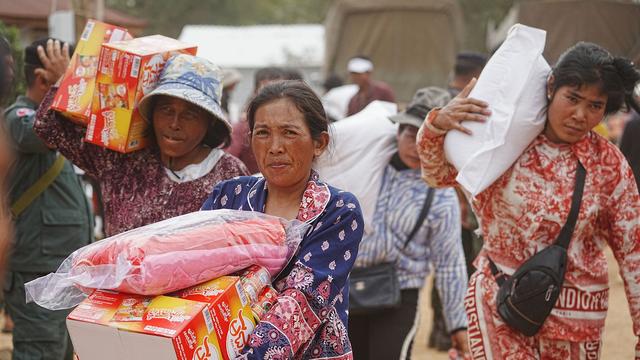 Konflikt in Südostasien: Hunderttausende Flüchtlinge wegen Kämpfen in Südostasien