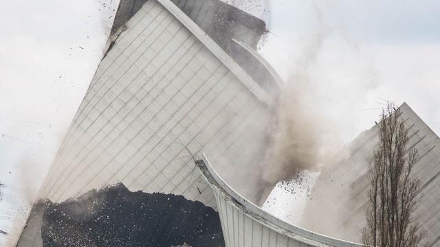 Rückbau: Der nächste Kühlturm in Biblis ist abgerissen