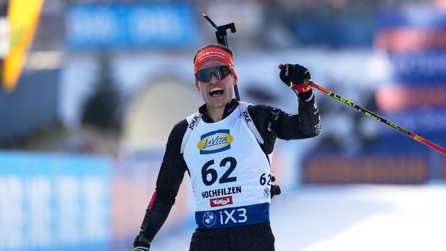 Weltcup: Biathlet Horn bejubelt ersten Podestplatz seiner Karriere