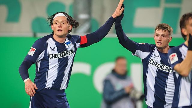 2. Fußball-Bundesliga: Hertha BSC verspielt Führung - Nächstes Fürther Comeback