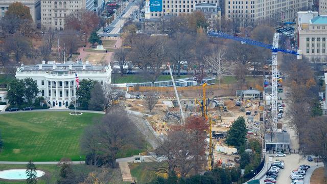 Weißes Haus: Klage gegen Bau von Trumps Ballsaal eingereicht