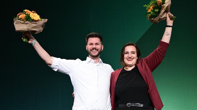 Parteien: Schwelling und Haggenmüller bleiben Landeschefs der Grünen