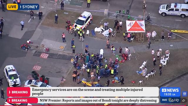 Angriff in Australien: Polizei: Zehn Tote bei Angriff in Sydney