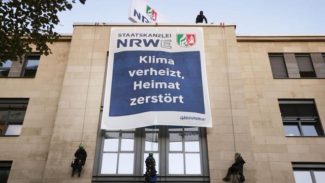 Gegen Braunkohle: Greenpeace-Protest: Juristisches Nachspiel