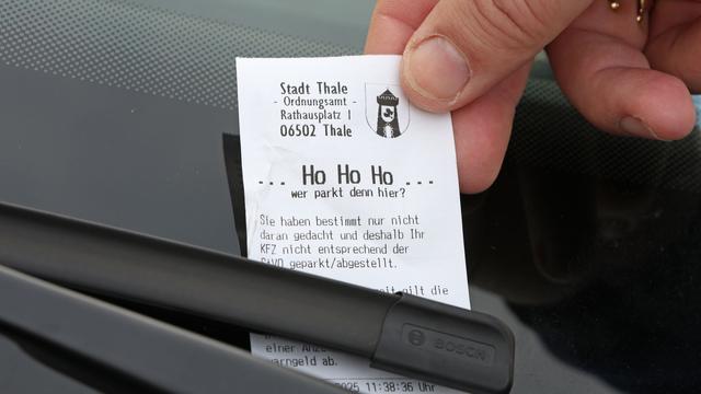 Kommunen: Kommunen verzichten zu Weihnachten auf Knöllchen und Bußgeld