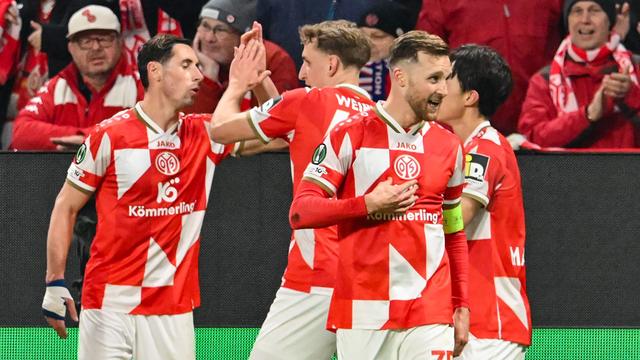 Conference League: Mainz feiert erstmaligen Achtelfinal-Einzug im Europapokal