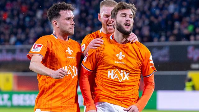 2. Fußball-Bundesliga: Kohfeldts Stolz: Darmstadt schielt auf Aufstiegsplätze