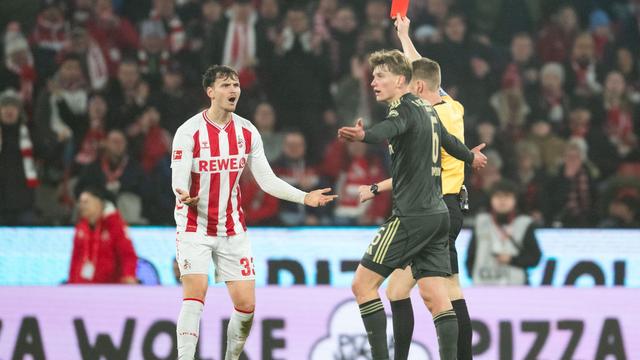 Fußball-Bundesliga: Sperre nach Rot: Köln ohne van den Berg zum Hinrunden-Ende