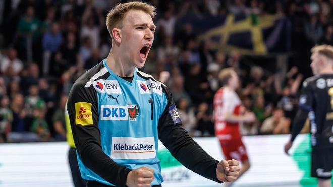 Handball-Bundesliga: Füchse-Torhüter Lasse Ludwig überzeugt im letzten Heimspiel des Jahres. (Archivbild)