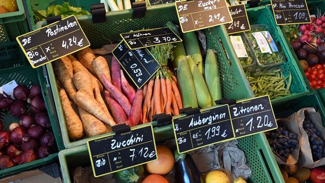 Landwirtschaft: Die Nachfrage nach Bio-Produkten ist 2025 kräftig gestiegen. (Archivbild)