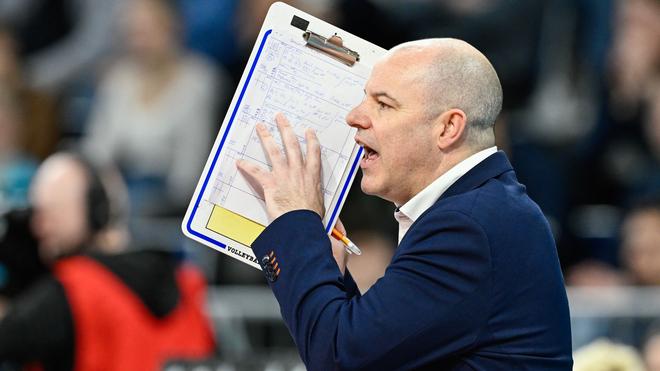 Volleyball-Bundesliga: Joel Banks und die BR Volleys gewinnen zum Jahresausklang deutlich. (Archivbild)