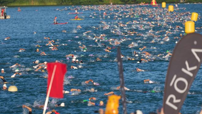 Ausblick auf das neue Jahr: Beim Ironman in Frankfurt wird der Europameister gesucht. (Archivbild)