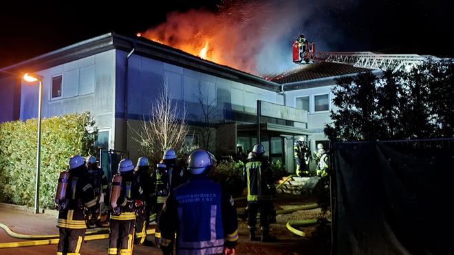 Feuer: Bei dem Brand gab es keine Verletzten.