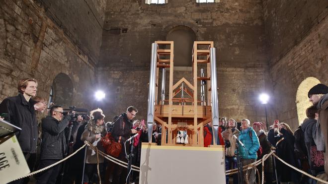 Das bringt das neue Jahr: Bei den Klangwechseln an der Orgel in der Burchardi-Kirche ist der Andrang groß, 2026 steht der nächste Klangwechsel an. (Archivbild)