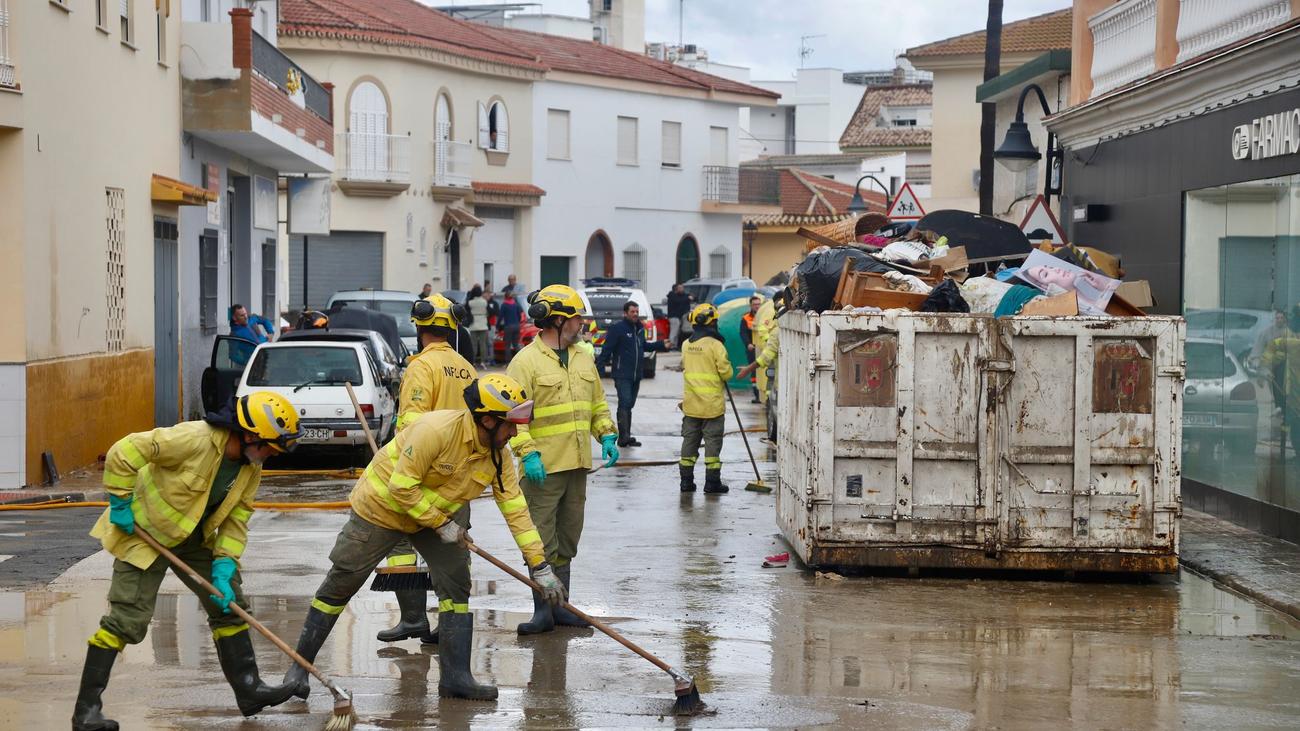 Unwetter in Südspanien: Drei Tote durch Hochwasser in Südspanien
