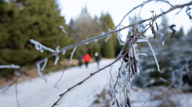 Wetter: In Sachsen bleibt das Wetter winterlich. (Symbolbild)