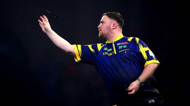 Darts in London: Luke Littler entschied das Duell mit Rob Cross für sich