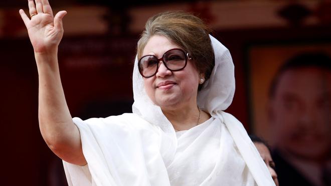 Im Alter von 80 Jahren: Khaleda Zia, hier auf einem Foto aus dem Jahr 2012 zu sehen, ist im Alter von 80 Jahren gestorben.